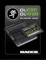 Mackie DL806 Reference Manual preview