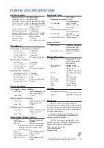 Предварительный просмотр 11 страницы Mackie Fussion Series 3000 User Manual