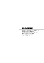 Preview for 16 page of Mackie HD1521 Owner'S Manual