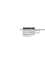 Предварительный просмотр 20 страницы Mackie HR624 MK2 Owner'S Manual