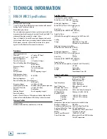 Preview for 1 page of Mackie HR624 MK2 Specifications
