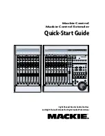 Mackie MCE Quick Start Manual preview