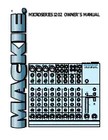 Mackie MicroSeries 1202 Owner'S Manual preview
