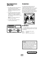 Preview for 4 page of Mackie Monitor Series MR3STK Quick Start Manual