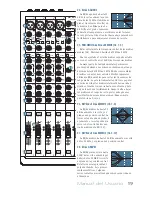 Предварительный просмотр 19 страницы Mackie ONYX 1220i Manual Del Usuario