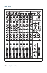 Предварительный просмотр 20 страницы Mackie ONYX 1220i Quick Start Manual