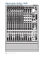 Предварительный просмотр 38 страницы Mackie Onyx 1620i Manual Del Usuario