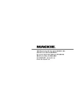 Предварительный просмотр 50 страницы Mackie ONYX 1640I User Manual