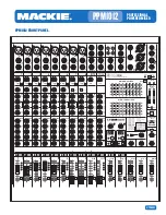 Предварительный просмотр 6 страницы Mackie PPM1012 Specification