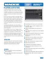 Mackie ProFX16 User Manual preview
