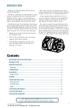 Preview for 3 page of Mackie S408 User Manual