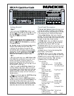 Mackie SDR24/96 Quick Start Manual preview