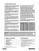 Preview for 2 page of Mackie SP400C Instruction Manual