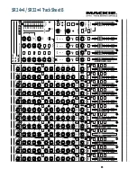 Preview for 2 page of Mackie SR24-4-VLZ PRO Track Sheet