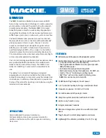 Preview for 1 page of Mackie SRM 150 Compact Specifications