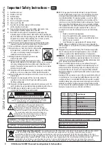 Preview for 2 page of Mackie SRM550 Quick Start Manual