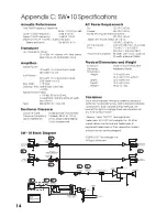 Предварительный просмотр 1 страницы Mackie SW-10 Appendix