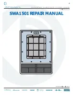 Preview for 1 page of Mackie SWA1501 Repair Manual