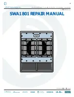 Preview for 1 page of Mackie SWA1801 Repair Manual