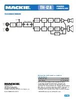 Preview for 4 page of Mackie TH-12A Specifications