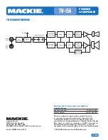 Preview for 6 page of Mackie TH-15A Specifications