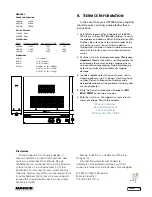 Предварительный просмотр 11 страницы Mackie UP4061 Instruction Manual