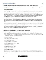 Preview for 4 page of Mackie X.200 Frequently Asked Questions Manual