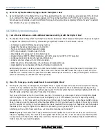 Preview for 9 page of Mackie X.200 Frequently Asked Questions Manual