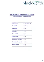 Preview for 13 page of Mackworth M60 User Manual