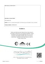 Предварительный просмотр 32 страницы Mackworth SA400 User Manual