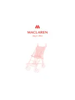 Maclaren Major Elite Manual preview