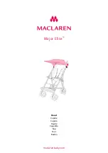 Preview for 1 page of Maclaren Major Elite Quick Start Manual