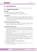 Preview for 4 page of Macnica TI GE PHY HSMC CARD Reference Manual