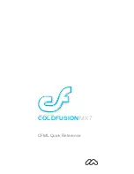 MACROMEDIA COLFUSION MX 7-CFML Quick Reference preview