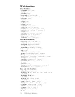 Preview for 24 page of MACROMEDIA COLFUSION MX 7-CFML Quick Reference