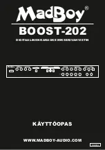 Preview for 15 page of MadBoy Boost-202 Owner'S Manual