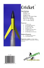 Madcow Rocketry Cricket Assembly предпросмотр