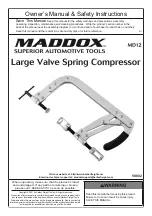 Preview for 1 page of Maddox MD12 Owner'S Manual