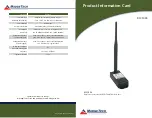 MadgeTech RFC1000 Product Information Card preview