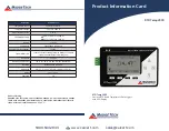 MadgeTech RTDTemp2000 Product Information Card preview