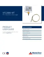 MadgeTech VFC2000-MT Product User Manual preview