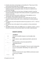 Preview for 4 page of Madison MAD-CENTER 120WH Manual