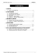 Preview for 3 page of Maeda CC1908S-1 Quick Operation Manual