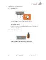 Preview for 12 page of Maestro M110 Series User Manual