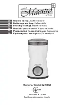 Maestro MR453 Owner'S Manual preview