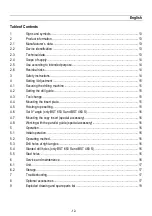 Preview for 12 page of Mafell BST 650S Original Operating Instructions