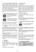 Preview for 16 page of Mafell BST 650S Original Operating Instructions