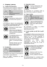 Preview for 70 page of Mafell BST 650S Original Operating Instructions