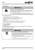 Preview for 13 page of Mafell DDF 40 Operating/Safety Instructions Manual