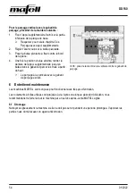 Предварительный просмотр 54 страницы Mafell DDF 40 Operating/Safety Instructions Manual